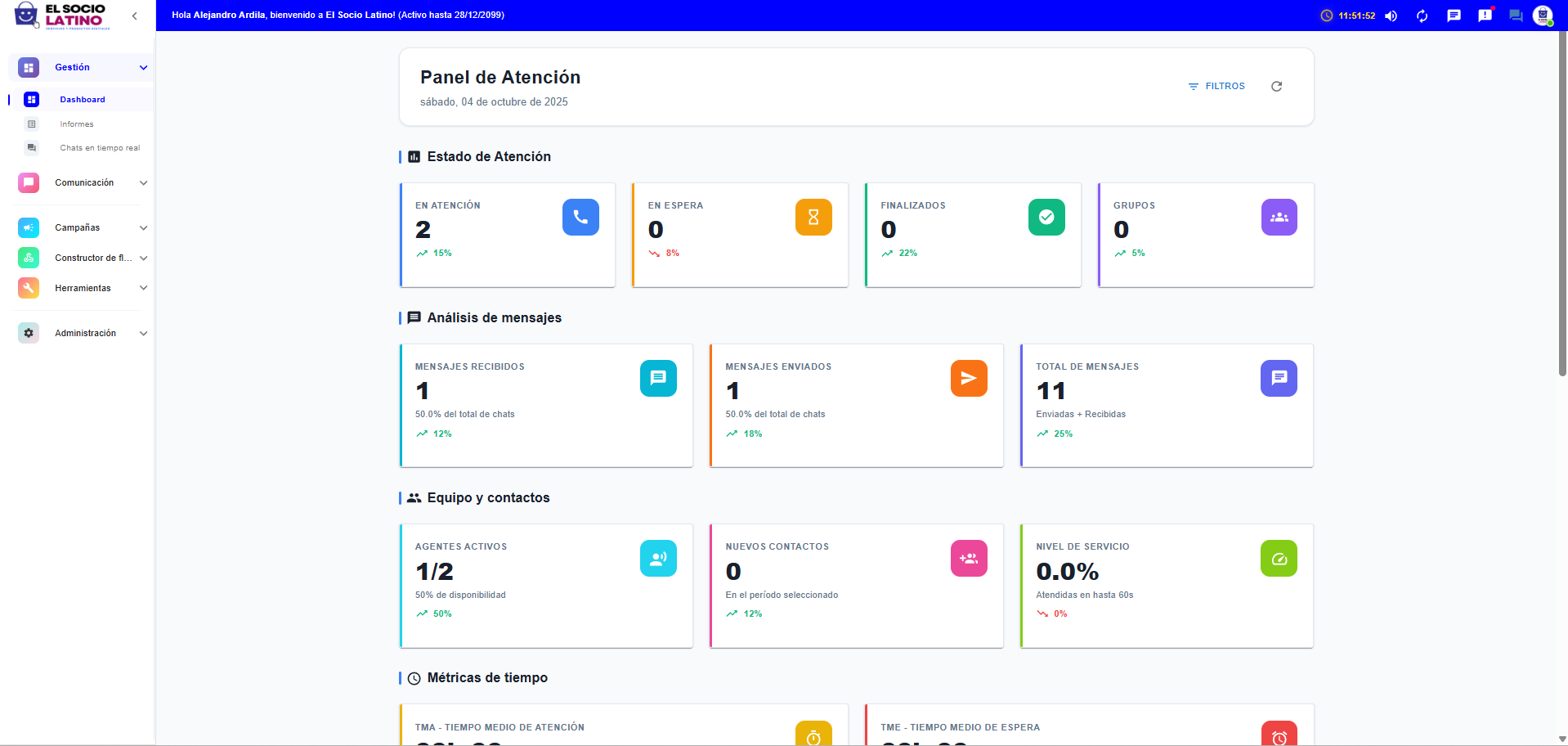 El Socio Latino CRM